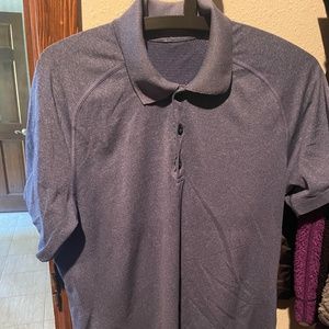 Lululemon Golf Polo Medium Blue